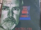 Very Rare Roger Taylor Vinyl Lp Electric Fire. Hand Sighed Limited Edition
