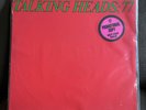 Talking Heads 77 12” Vinyl Promo LP With Hype Sticker  VG/VG+ First Pressing