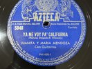 Mexican 78 RPM Juanita Y Maria Mendoza Azteca 5048 Latin Corrido Spanish Lydia E