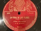 Mexican 78 RPM Lydia Mendoza Azteca 299 Latin Corrido Spanish Tejano Texas Lidya