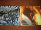 BON JOVI SLIPPERY WHEN WET IN AND OUT OF LOVE ORIG VINYL LPS UNPLAYED