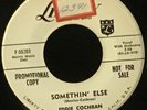ROCKABILLY-EDDIE COCHRAN-SOMETHIN' ELSE/BOLL WEEVIL SONG-LIBERTY PROMO VG++
