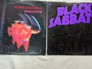 Vintage Black Sabbath Paranoid & Master of Reality LP Vinyl Green Label WB
