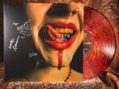 SIGNED Die Spitz Teeth Evangeline RED MARBLE vinyl sleater kinney bikini kill lp