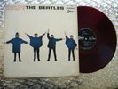 The Beatles ‎  Help    Japanese IMPORT Red Translucent Vinyl LP Odeon OP 7387