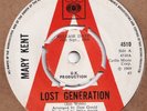 MARY KENT*LOST GENERATION****DEMO*PSYCH*SOUL*CBS RECORDS*LISTEN