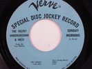 Psych 45 VELVET UNDERGROUND & NICO Sunday Morning VERVE promo o