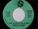 Sweet Soul 45 FAMILY CIRCLE Loving You Make The World Go Round on Sky Disc VG++