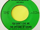 The Epitome Of Sound - You Dont Love Me - Sandbag - 60s  Northern Soul 45