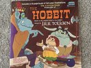 The Hobbit Original Soundtrack LP book Disneyland 3819 j.r.r. tolkien Untested