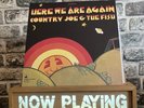 Country Joe and The Fish Here We Are Again Vinyl Record LP NM