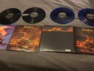 JUDAS PRIEST ROCKA ROLLA (US RCA PRESS) SAD WINGS (US RCA AND eOne PRESSINGS)