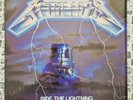 Metallica Ride The Lightning 1984 US Elektra Allied Pressing Rare LP Shrink