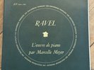 Marcelle Meyer Ravel RARE  ED1 France lp DG Les Discophiles Francais DF 100 101