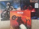 3 x Meat Loaf LPs -Bad Attitude / Bat Out Of Hell / Hits Out Of Hell -Fame Epic