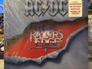 **AC/DC THE RAZORS EDGE 1990 US LP SHRINKWRAP AND HYPE STICKER***