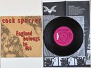COCK SPARRER * England Belongs To Me * Vinyl 7“ *CAR 255 *1. Press* Oi  * PUNK