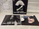 Lady Gaga The Fame Monster Vinyl Box Set Silver + Coke Bottle Clear Preowned