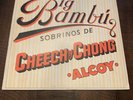 Cheech and Chong Big Bambu LP 1972 w/ Rolling Paper Vinyl Ode SP 77014 VG+/VG+
