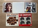 THE BEATLES 3LP Lot: Beatles Second Album, A Hard Day's Night, White Album POOR