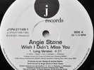 ANGIE STONE - WISH I DIDN'T MISS YOU U.S. J 12'' PROMO SOUL FUNK DISCO BOOGIE NM