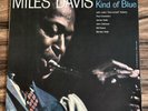 MILES DAVIS - KIND OF BLUE LP.  SIX-EYE MONO. RARE ORIGINAL INNER.  VG+/EX