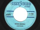 SUPER RARE REGGAE 45 - THE KINGSTONIANS ON COXSONE 7066 - MOTHER MISERABLE