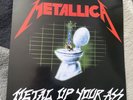 Metallica - Metal Up Your Ass LP BLUE MARBLE VINYL . EXCELLENT CONDITION