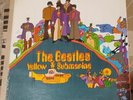 THE BEATLES LP 33 1/3 RPM ABLUM HAS ORIGINAL PLASTIC COVER OPEN YELLOW SUBMARINE
