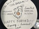 The Boys Next Door - Happy Birthday - Nick Cave Picture Sleeve - Hear