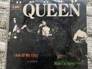 Queen Love Of My Life (Live) 7” Brazil Unique Live Sleeve (Now I’m Here B Side)