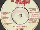 THE STRANGLERS -No More Heroes- Original UK  7” Promo (Vinyl Record)
