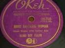 Blind Boy Fuller / Brownie Mcghee.  Okeh 05785. G+ Or Better.