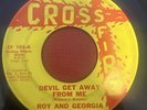 Hillbilly Surf Guitar Rocker ROY & GEORGIA Crossfire DEVIL GET AWAY FROM ME NM-