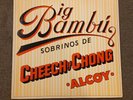 Big Bambu Cheech and Chong LP 1972 VG+ With Rolling Paper