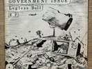 Government Issue Legless Bull E.P. Original 1981 Dischord Punk 7-Inch Inserts