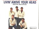 JAY AND THE AMERICANS-RARE PICTURE SLEEVE + 45--(LIVIN' ABOVE YOUR HEAD)--PS-PIC