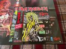 IRON MAIDEN KILLERS EMI EMS-91016 Japan OBI Poster VINYL LP W/Poster