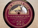 78Rpm, Hot Dance Classic, Ambrose Orchestra 'The Sun Has Got His Hat On' HMV