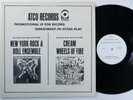 CREAM/NEW YORK ROCK & ROLL ENSEMBLE Department-In-Store-Play ATCO LP wlp p