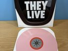 They Live Original Soundtrack John Carpenter Record, 2019 Bubble Gum Pink Vinyl