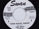 Rock & Roll 45 LINK WRAY Good Rockin' Tonight SWAN promo q