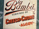 Cheech and Chong   1972 Big Bambu Vinyl LP WITH Rolling Paper ODE SP 77014