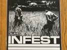 Infest Slave LP Red Vinyl Draw Blank Deep Six Records No Comment Crossed Out