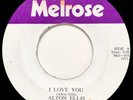 Alton Ellis I LOVE YOU / TRUE TO YOURSELF Devastating 2-Sider RARE Melrose 45