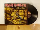 Iron Maiden   Piece Of Mind   NM  1983  W/ Insert  Gold Promo Stamp