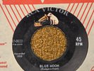 45 RPM  Elvis Presley RCA 447-0316 Blue Moon / Just Because VG+