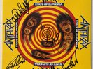 Anthrax State Of Euphoria LP 1988 SIGNED COPY RARE + Guitar PIC