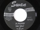 Rockabilly Surf Inst. 45 - Link Wray & The Ray Men - I'm Branded/Hang On - Swan