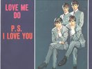 THE BEATLES-PICTURE SLEEVE  45--(LOVE ME DO)--PS--PIC--SLV